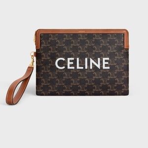 CELINE  POUCH WITH STRAP